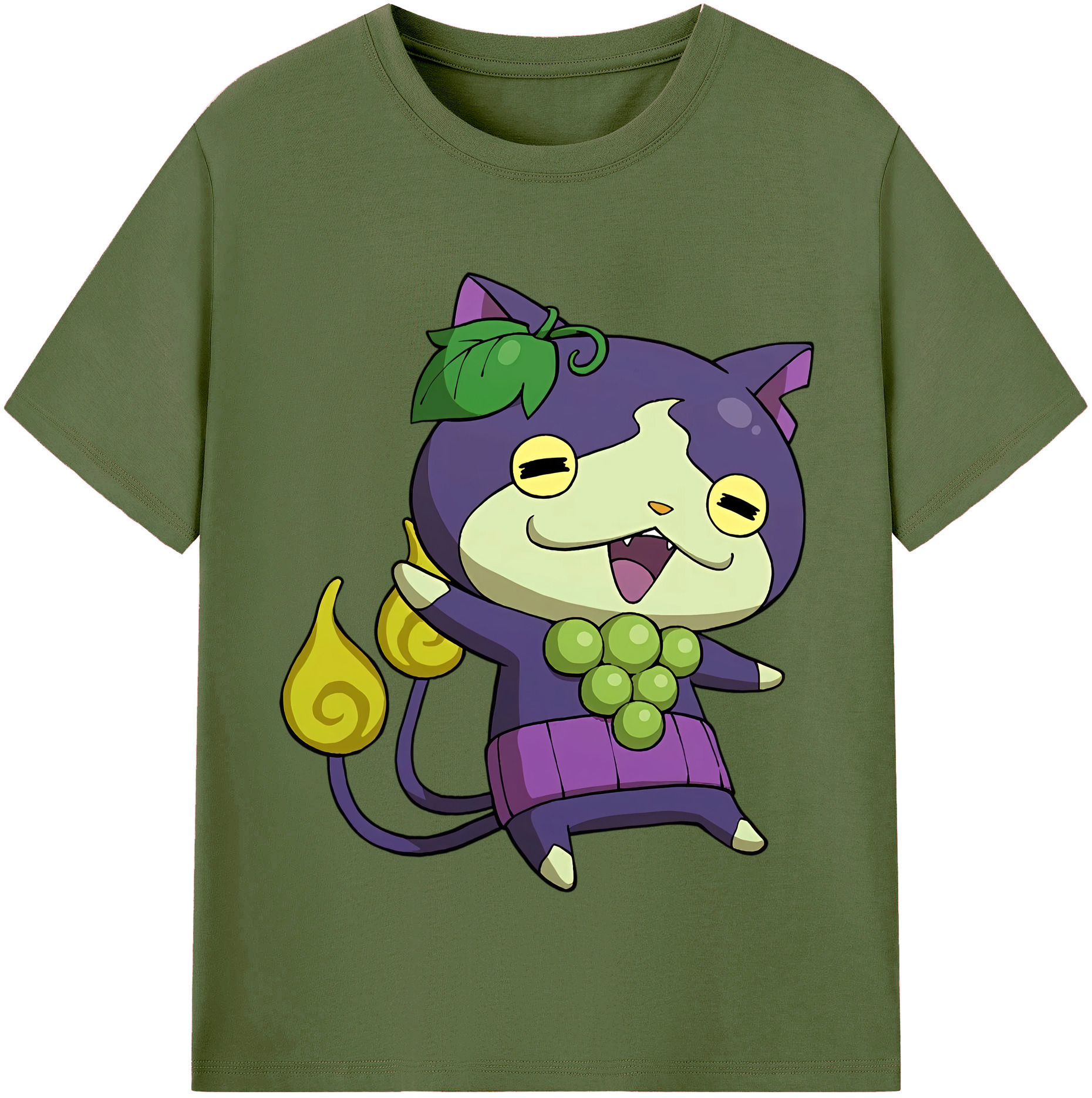 （画像用） 妖怪ウォッチ Yo-kai Watch 綿100％半袖Tシャツ（フロントプリント）
